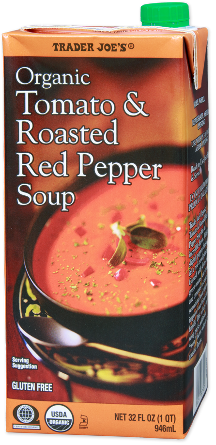 Organic Tomato & Roasted Red Pepper Soup
