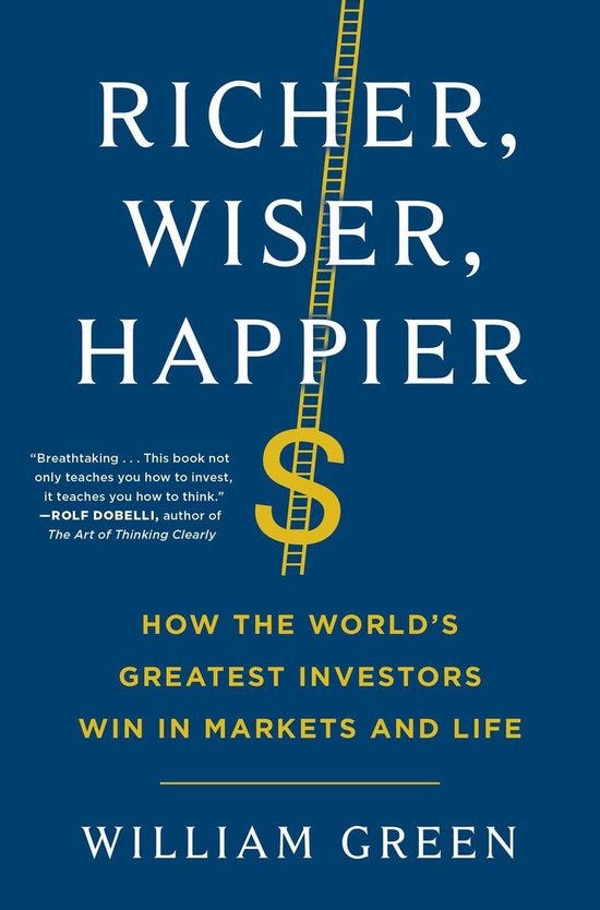 Richer, Wiser, Happier (ebook), William Green | 9781501164873 | Boeken |  bol.com