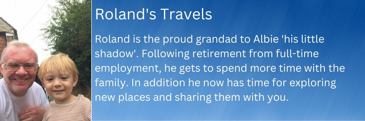 Roland Millward - Roland's Travels with his grandson