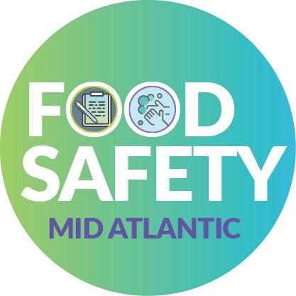 Logo for my food safety consulting business, Food Safety Mid Atlantic.