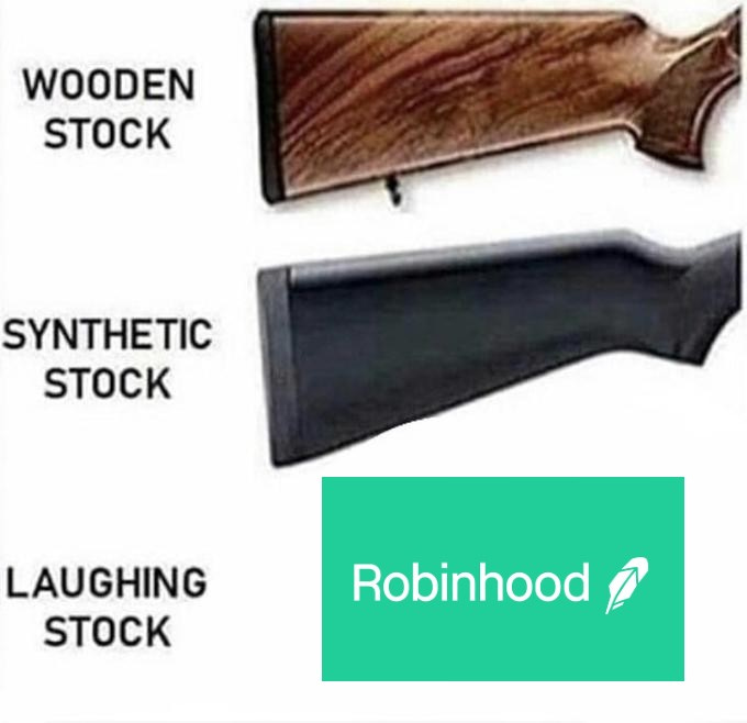 Robinhood laughing stock meme