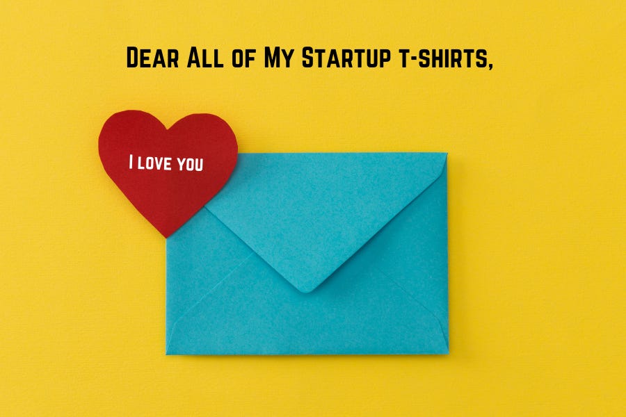 Dorito Dust, Webflow Galore, and a Love Letter to Startup T-Shirts