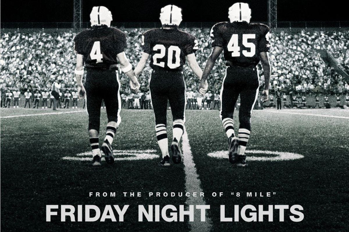 Game Film, No. 5: Friday Night Lights - Niners Nation
