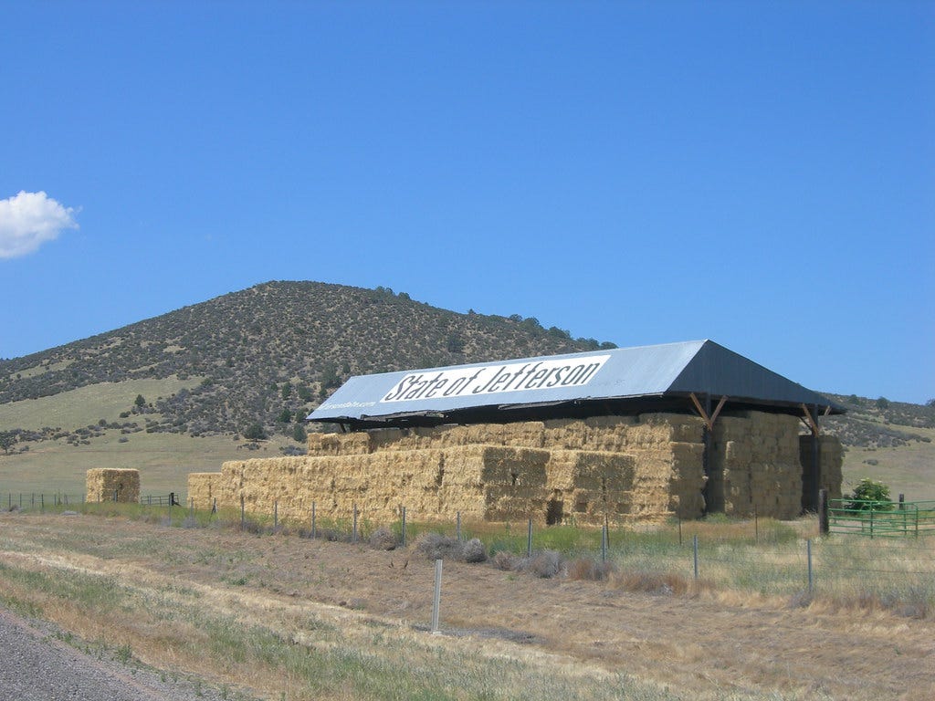 State of Jefferson Hay Barn