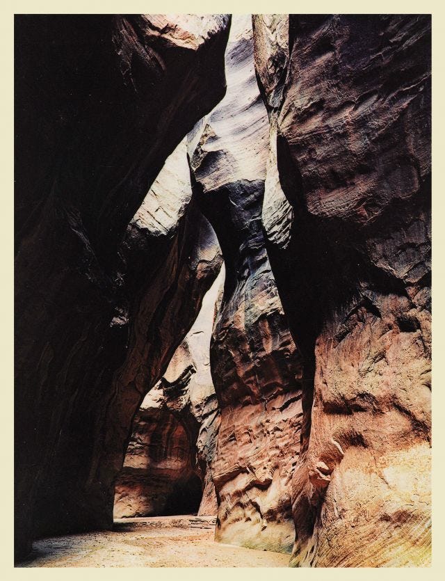 Dungeon Canyon, photographed by Eliot Porter in 1961  Amon Carter Museum of American Art