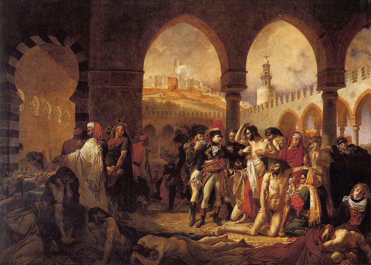 Antoine-Jean Gros - Bonaparte visitant les pestiférés de Jaffa.jpg