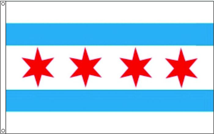 Image result for chicago flag