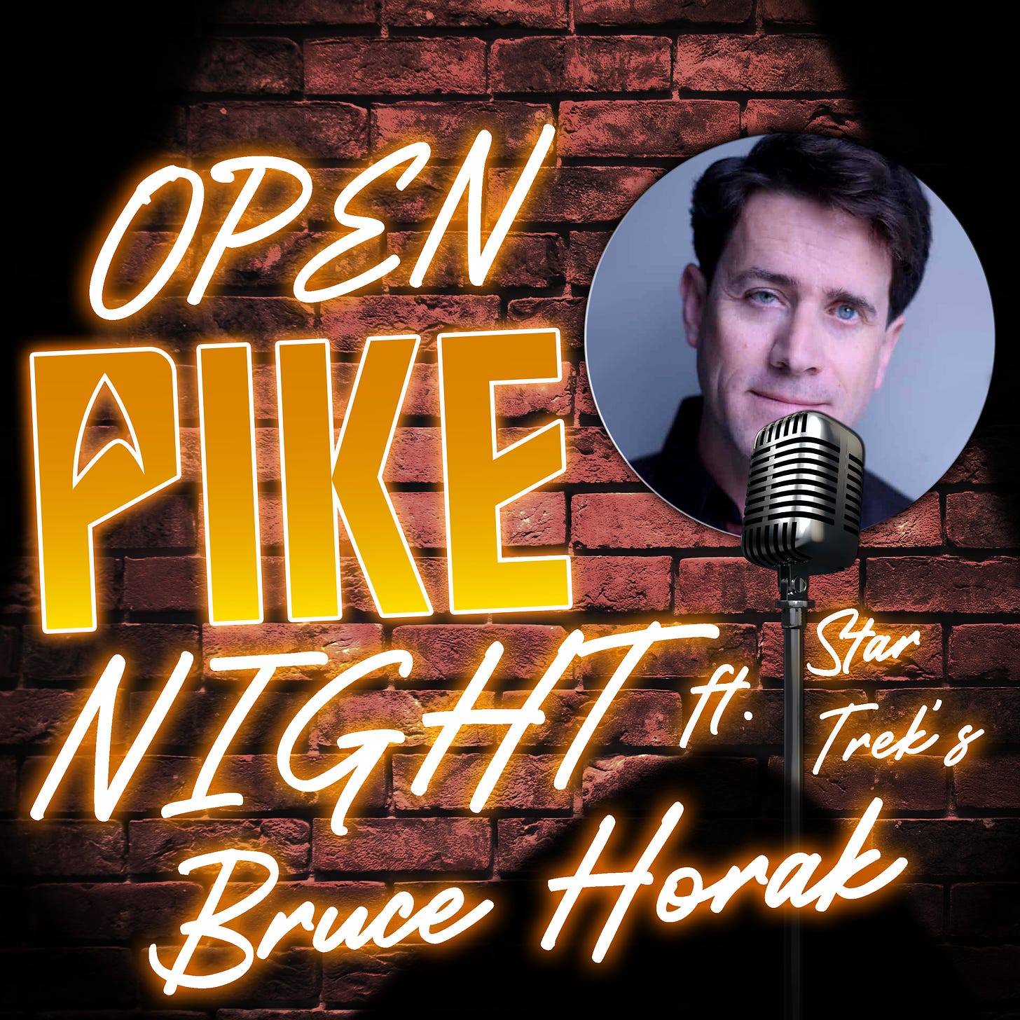 Open Pike Night cover art featuring Bruce Horak