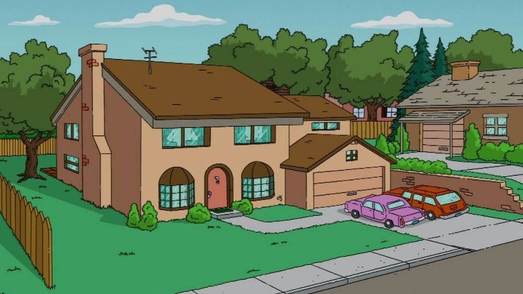 simpsons house valued at $450,000 Garretts Real Estate Group