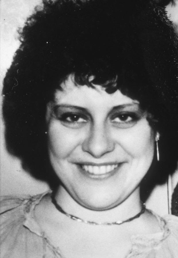 Barbara Leach, 20, Bradford, September 1979