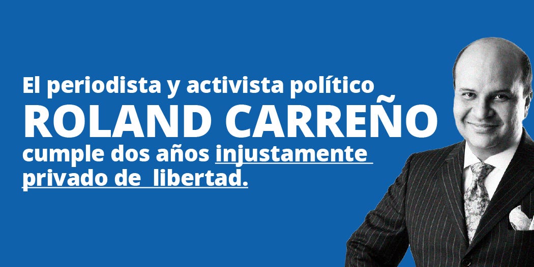 Roland Carreño cumple dos años injustamente detenido. Instituto Prensa y Sociedad (IPYS Venezuela)