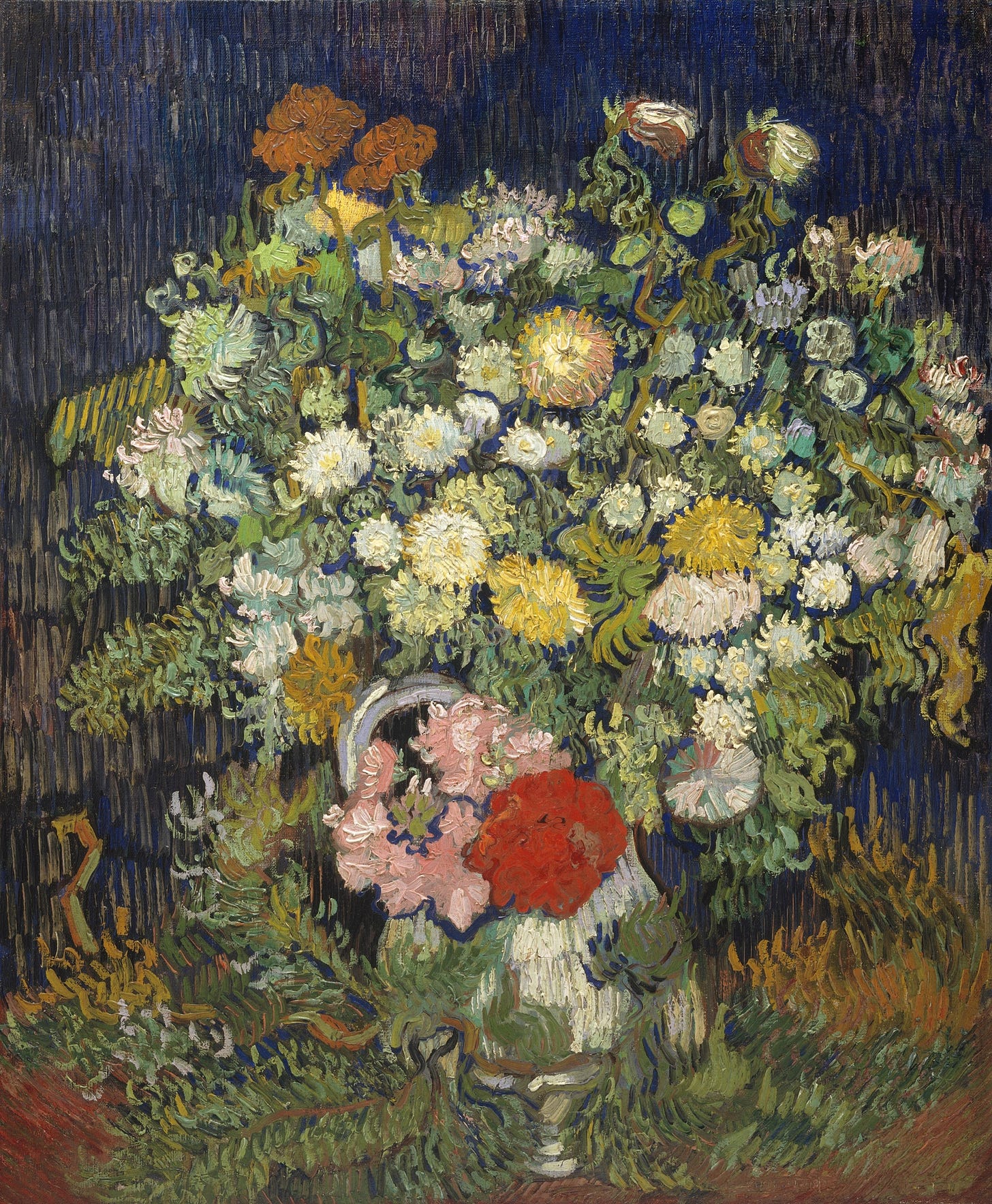 Bouquet of Flowers in a Vase (1890)