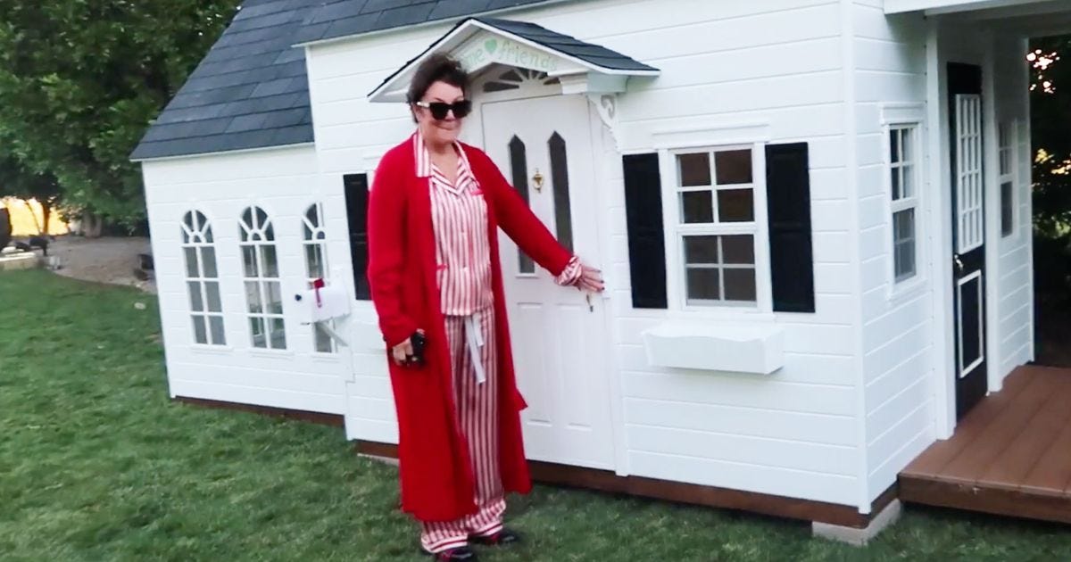 Kris Jenner Gave Stormi a Giant Playhouse for Christmas