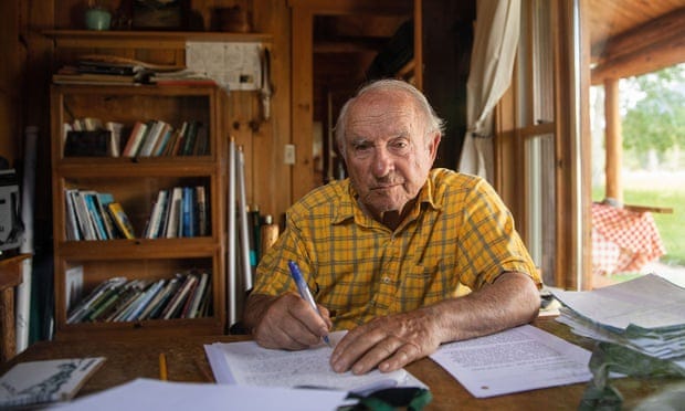 Patagonia founder Yvon Chouinard at home in Wyoming.