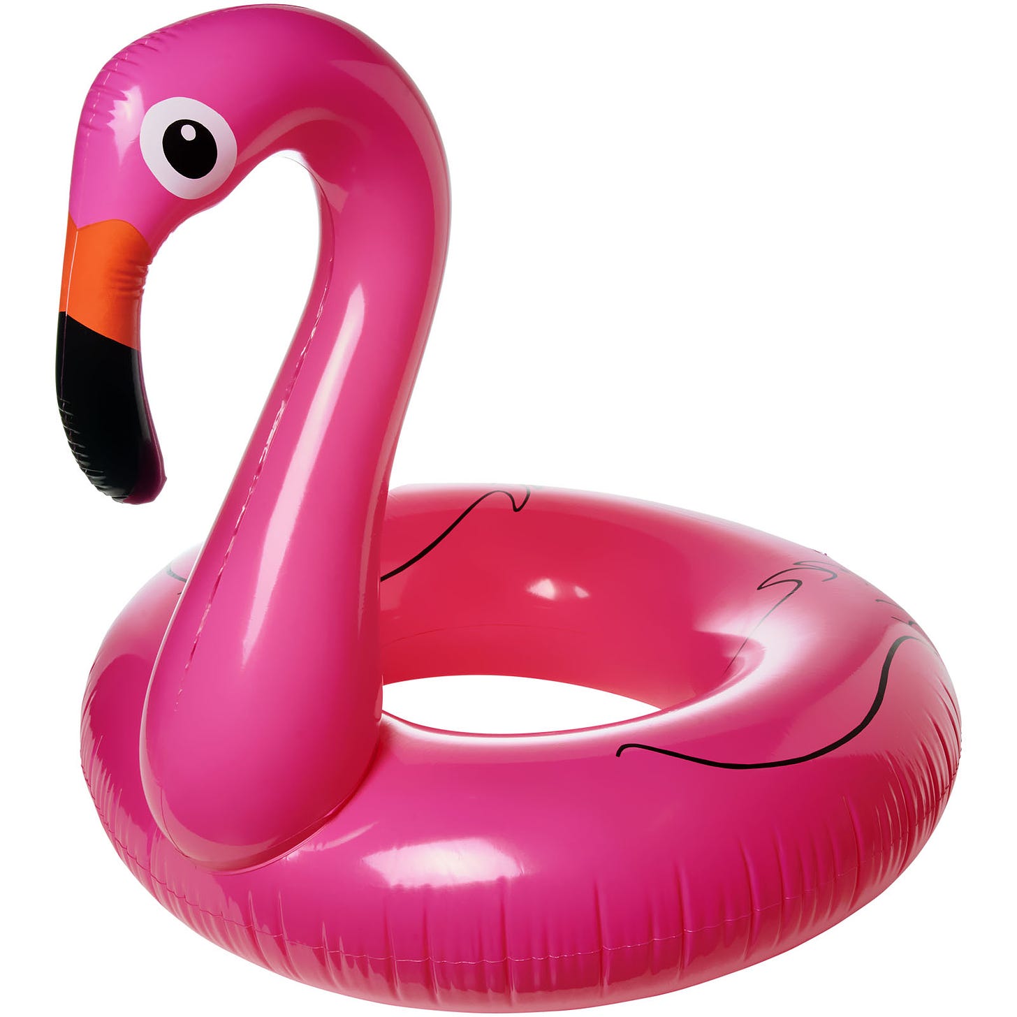 Flamingo inflatable swim ring - MPH Enterprises
