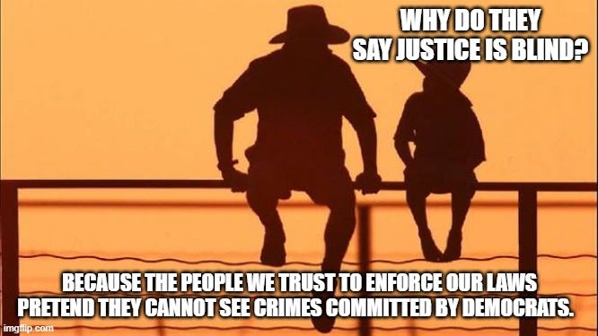 Cowboy wisdom, justice is not blind, it is a weapon - Imgflip