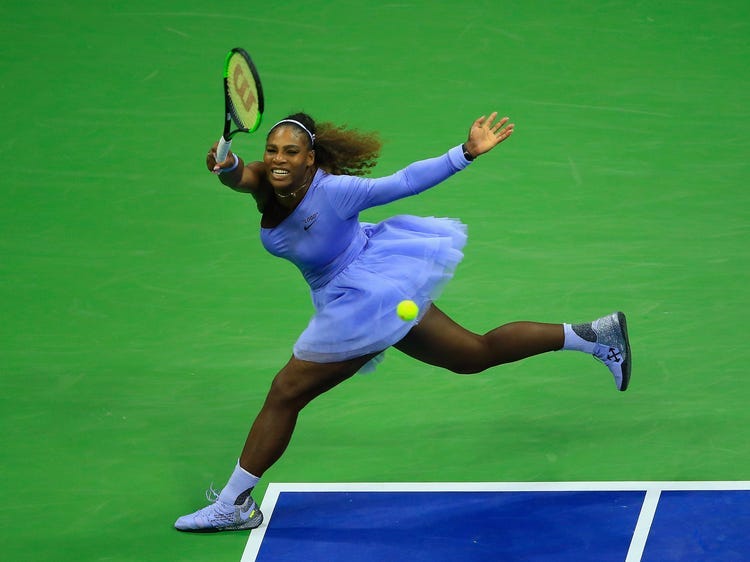Serena Williams Wore a Lavender Tutu at the US Open