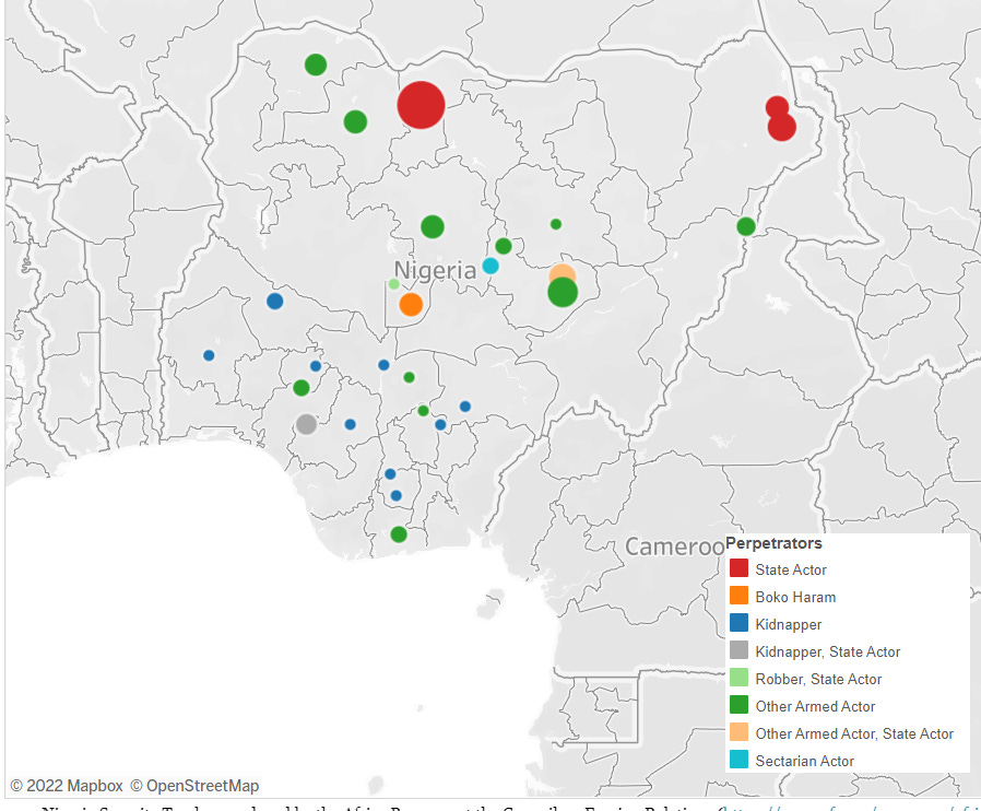 CFR's Nigeria Security Tracker Weekly Update: July 2-8, 2022