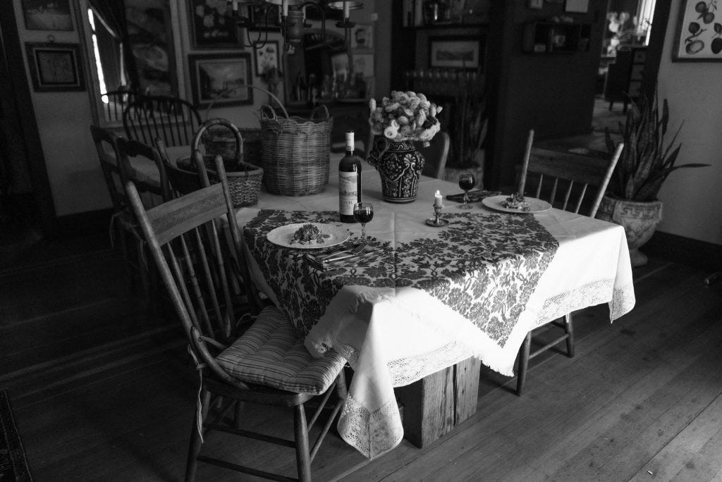 Dining room table | The Elliott Homestead (.com)