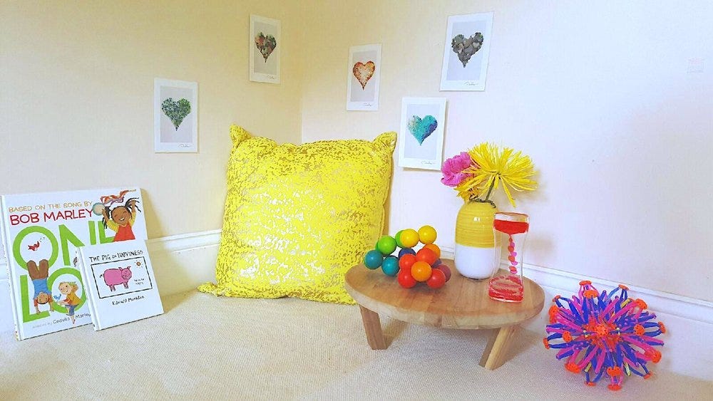Simple Ways to Create a Montessori-Inspired Peace Corner at Home — A Little  Room 2 Grow | Montessori Home Consulting