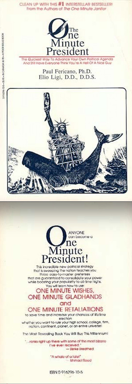 One Minute President front cover