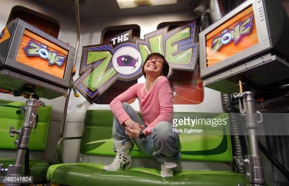 reo5 022904 BNP Sugar Baby.Sugar co host of YTV "The Zone Show" on... News  Photo - Getty Images