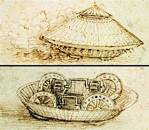 Leonardo's Tank Design