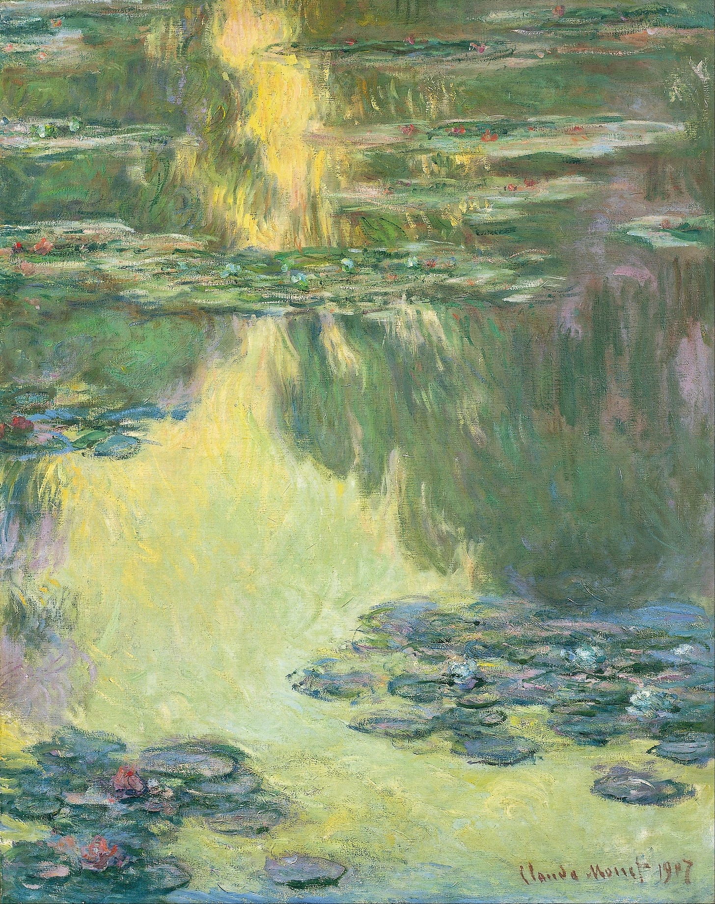 Waterlilies (1907) by Claude Monet