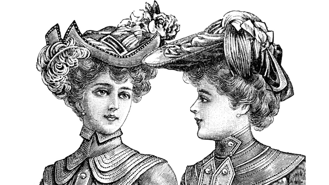 Victorian Women Illustration