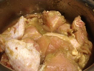 Chicken Marinating Chicken Marinating