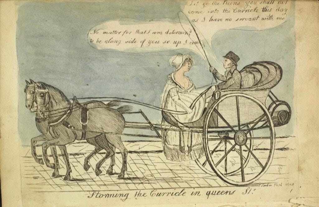 Figure 6 Curricle by J Jenkins c. 1803