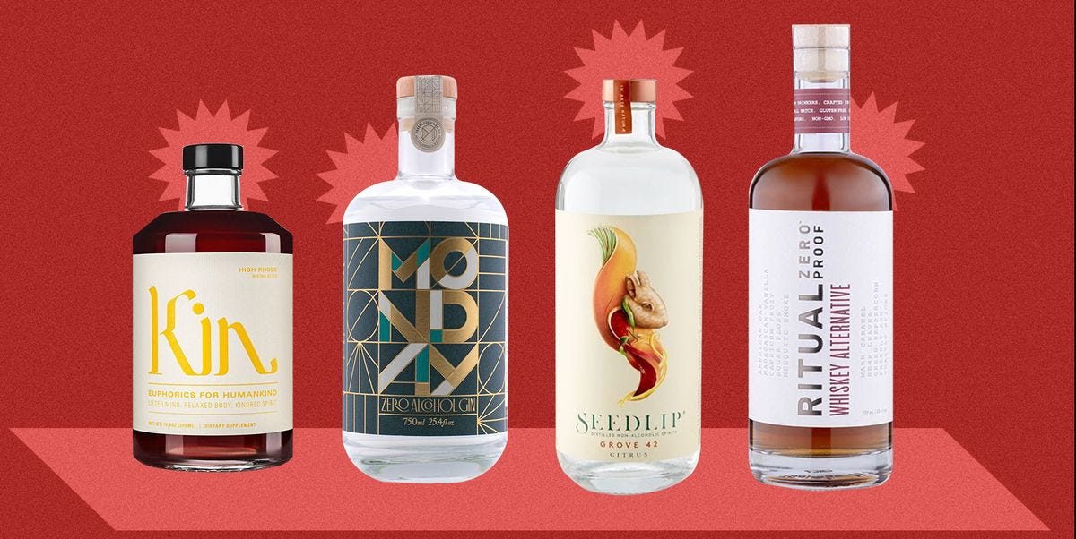 10+ Non-Alcoholic Spirits To Drink In 2021