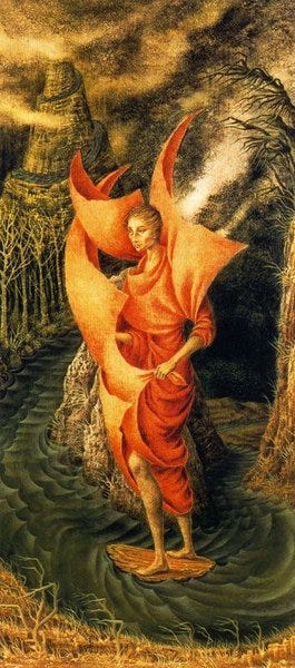  Paintings Reproductions | Ascent to Mount Analog by Remedios Varo (1865-1911, Spain) | WahooArt.com