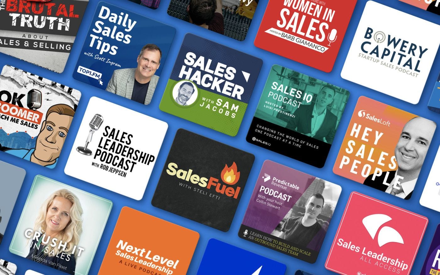 The 41 best sales podcasts for winning reps + top episodes for 2020