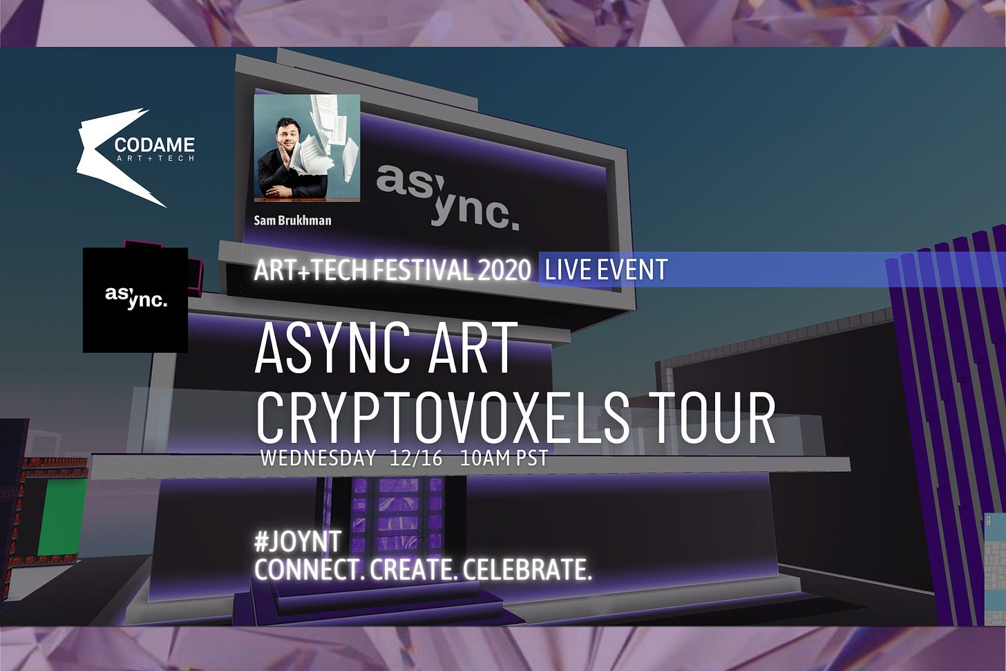 Async Art Cryptovoxels Tour
