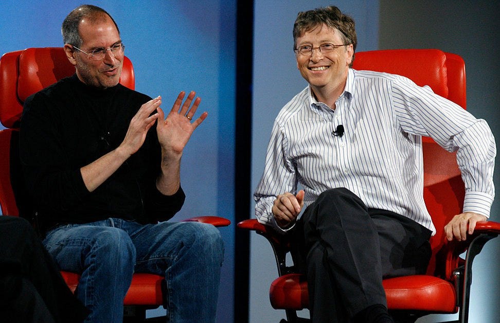 Conversation Agent - Valeria Maltoni - Steve Jobs and Bill Gates Talk About  the Beginnings