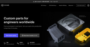 <3Dhub – 世界最大級の製造サービスネットワーク、世界中にある3D Printer/CNC MachiningによりDistributed Manufacturingを可能にするとも言われている。>