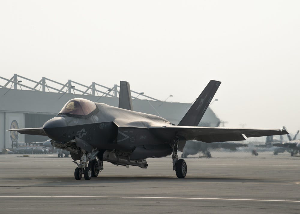 Navy’s F-35c Gets Ready for Take-off