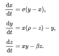 Lorenz equations