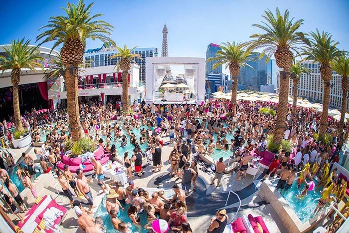 Las Vegas Pool Parties - Day Club Schedules and Events 2021