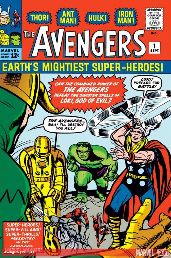 Avengers (1963) #1 | Comic Issues | Marvel