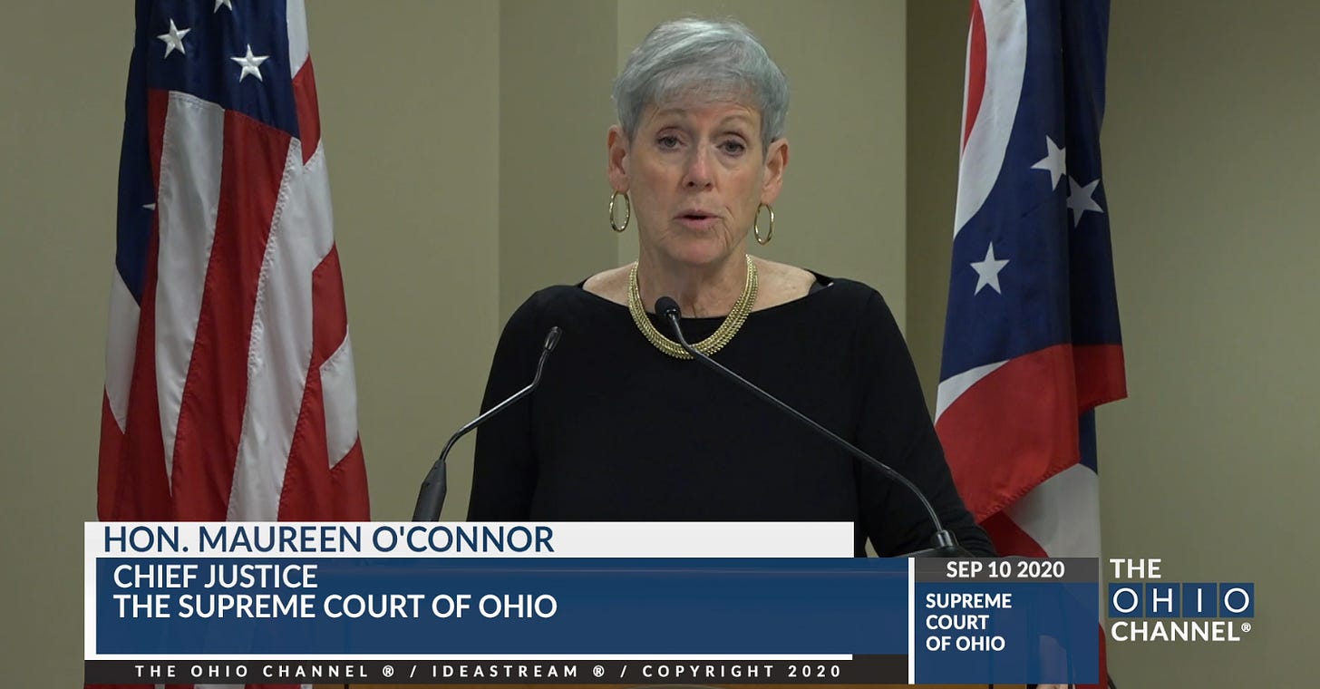 Ohio SupCo chief justice asks governor to include court staff in Phase 1 of  COVID-19 vaccines - Ohio Capital Journal