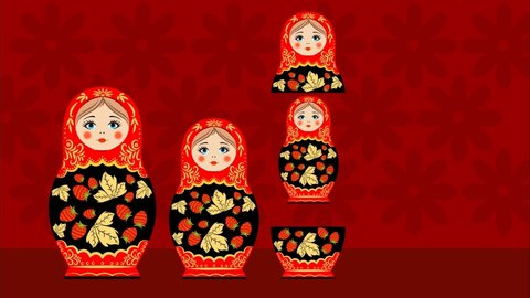 186 Russian Nesting Dolls Stock Video Footage - 4K and HD Video Clips |  Shutterstock
