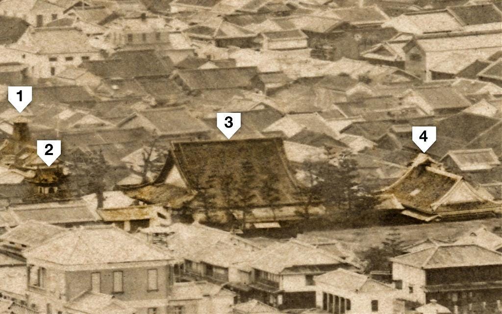 140302-0041 - Zenshōji temple at Motomachi, Kobe, 1890s 140302-0041 - Zenshōji temple at Motomachi, Kobe, 1890s