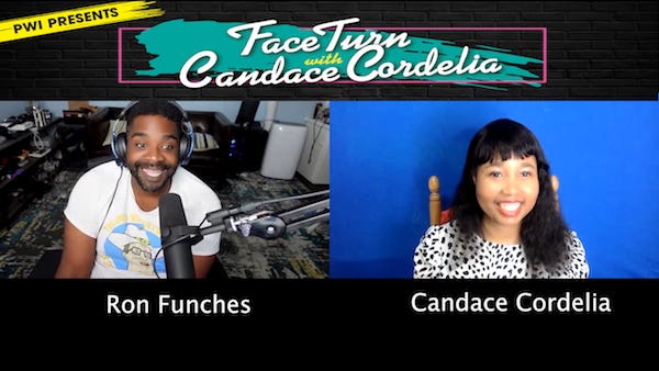 Ron Funches and Candace Cordelia