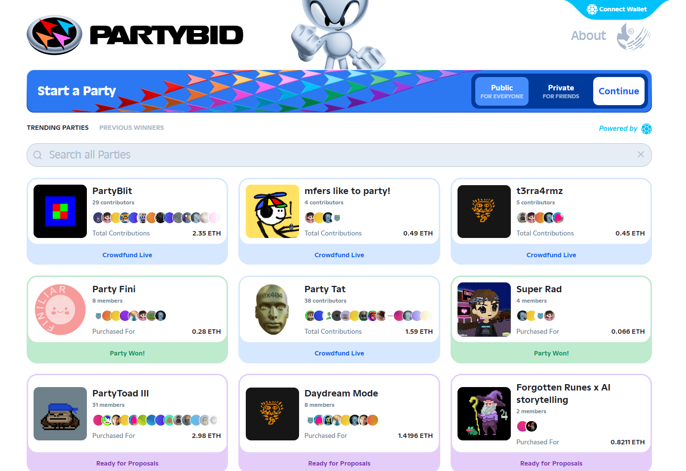 Partybid Evolved 🥳 - By William M. Peaster