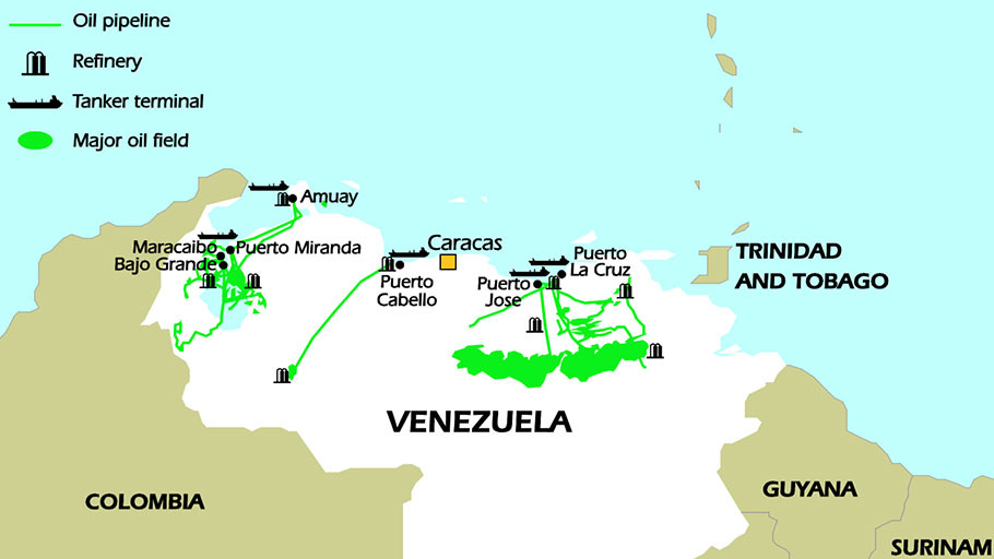 Oljehistoria i Venezuela