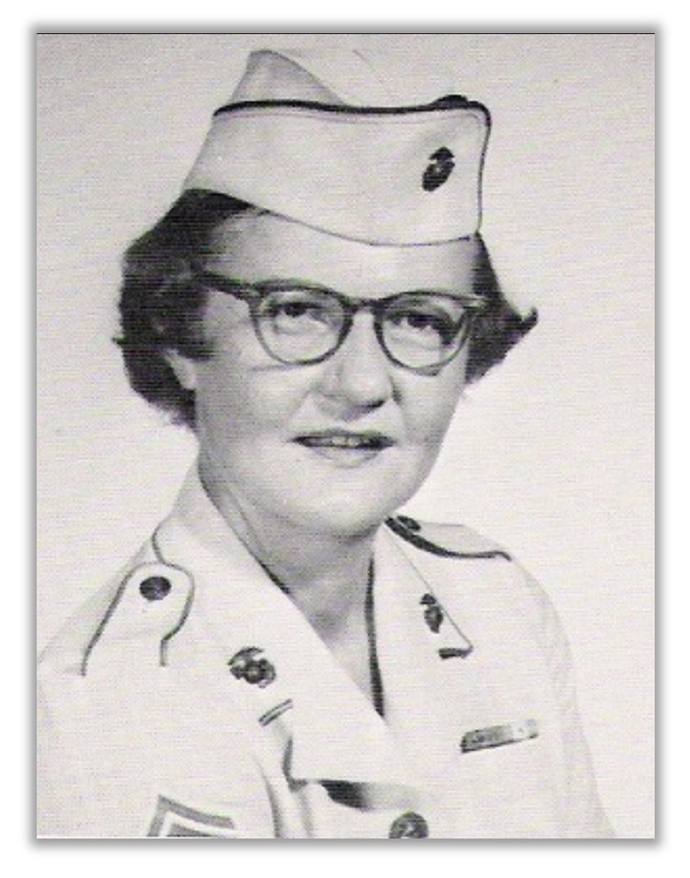 Headshot of Barbara Dulinsky, in uniform.