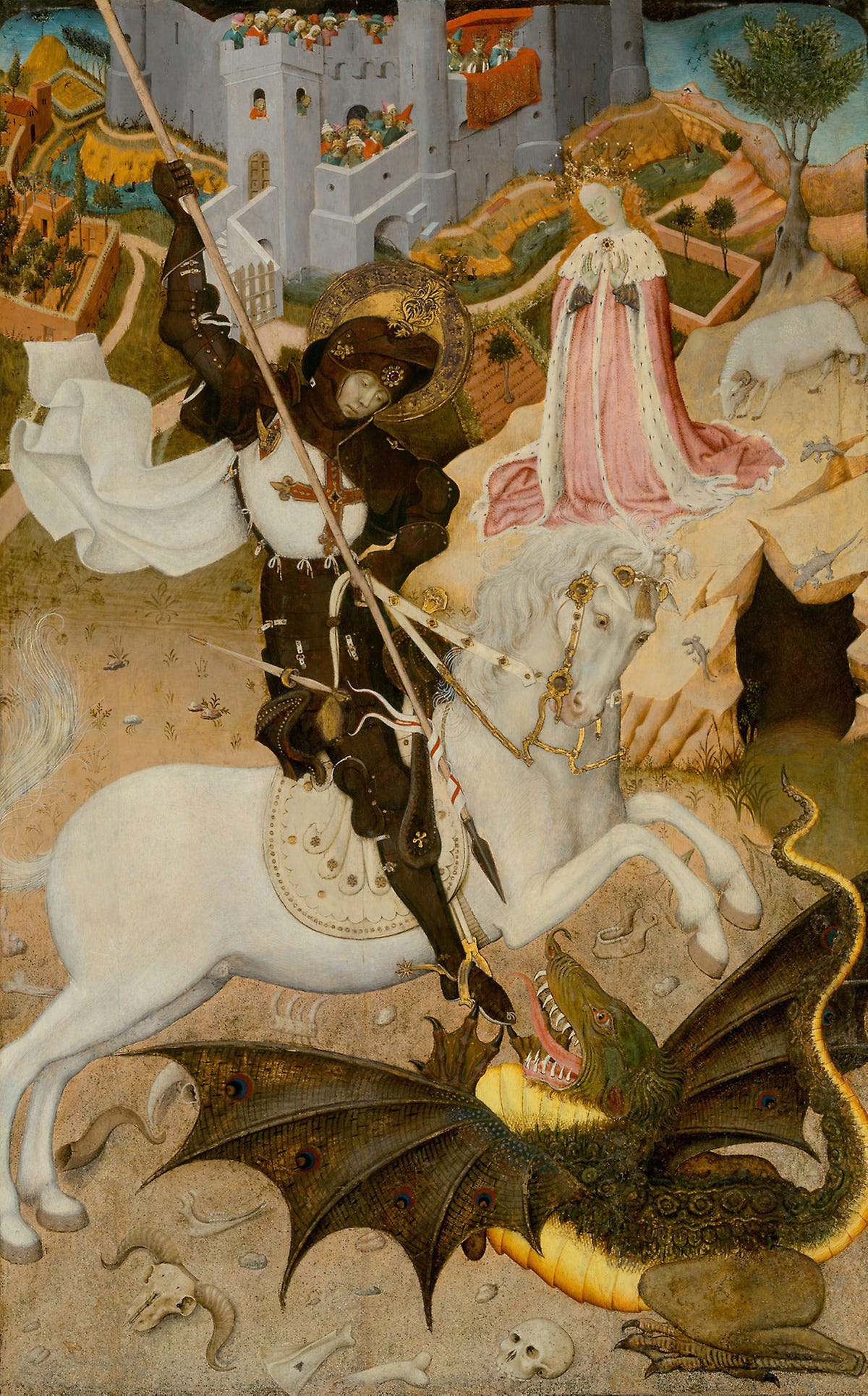 Image result for st george and the dragon