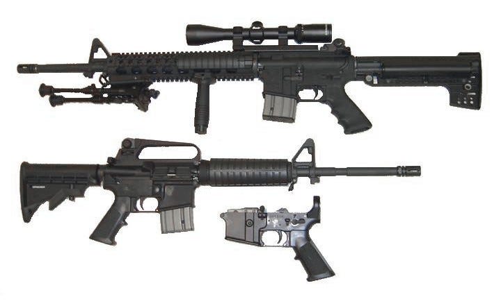 AR-15 style rifle